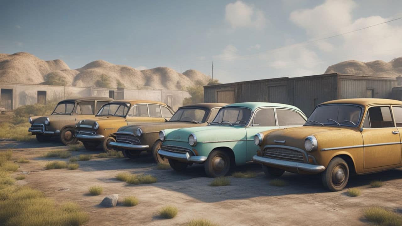old small cars